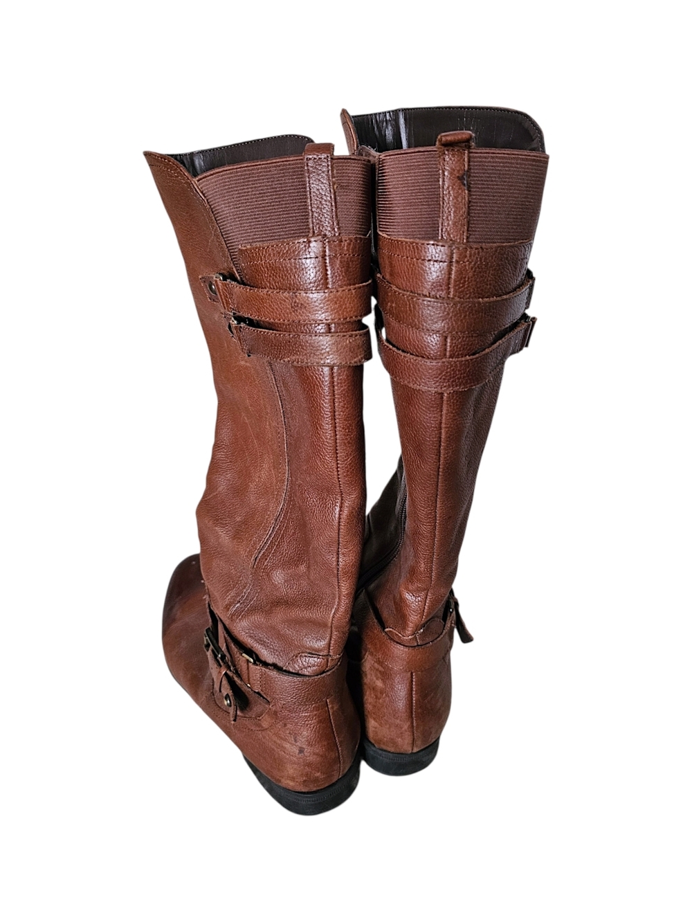Naturalizer Jackie Tall Leather Riding Boots - Size 9.5 M *FAIR CONDITION* - Picture 7 of 14